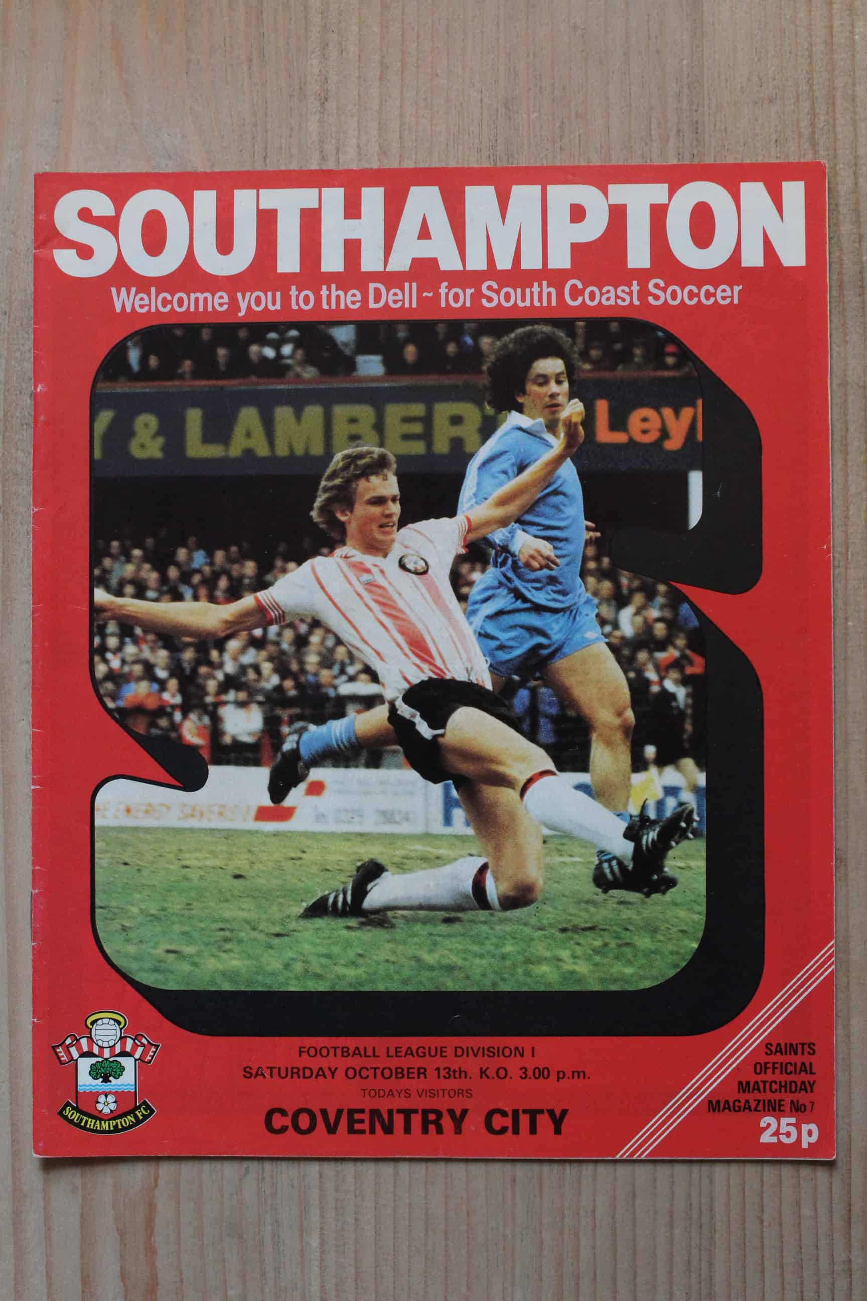 Southampton FC v Coventry City FC